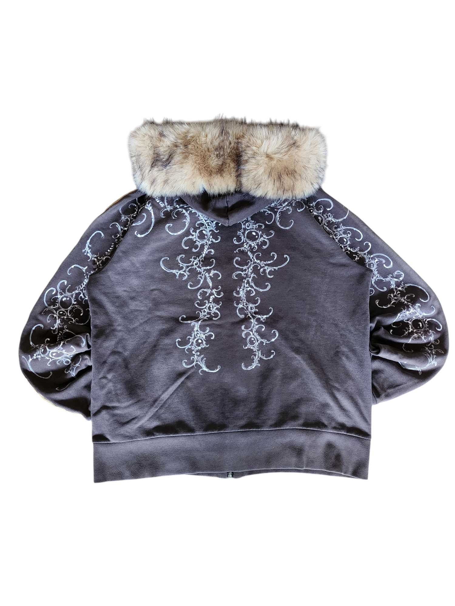 Brązowa bluza Adidas custom Kitty