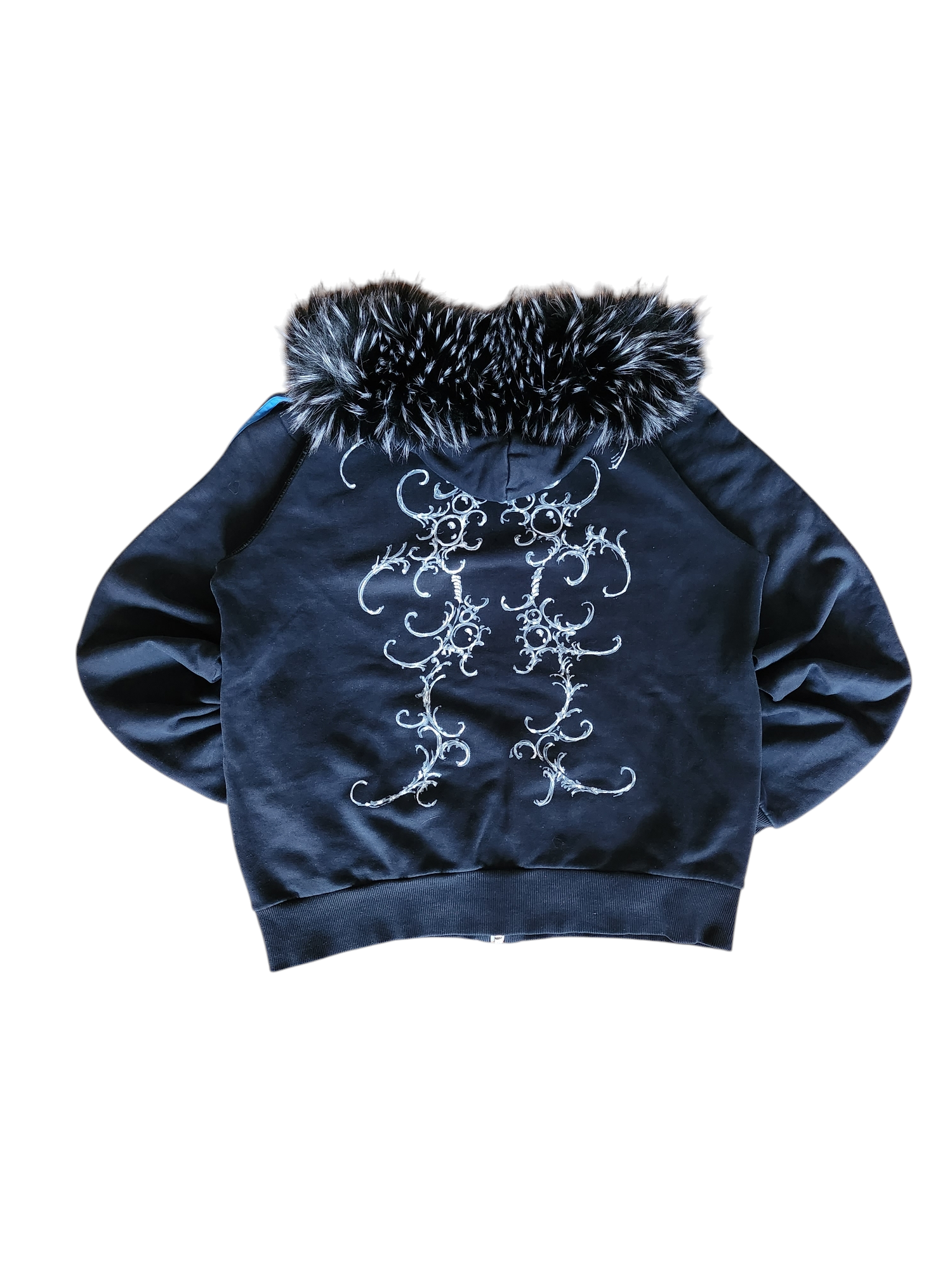 Czarna bluza Adidas custom Kitty