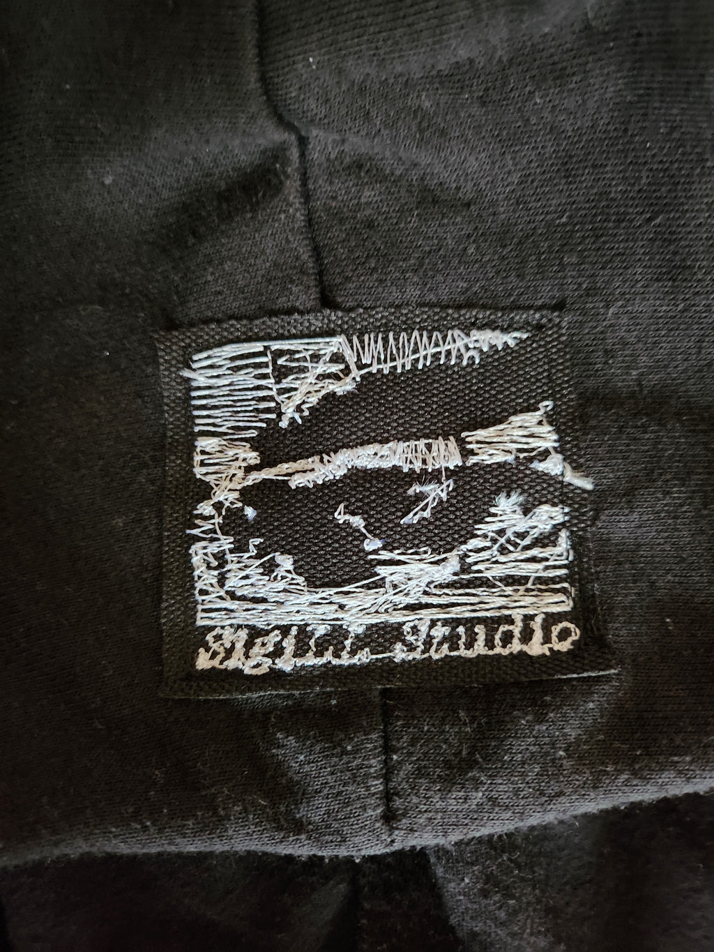 Czarna custom bluza cybersigilism adidas