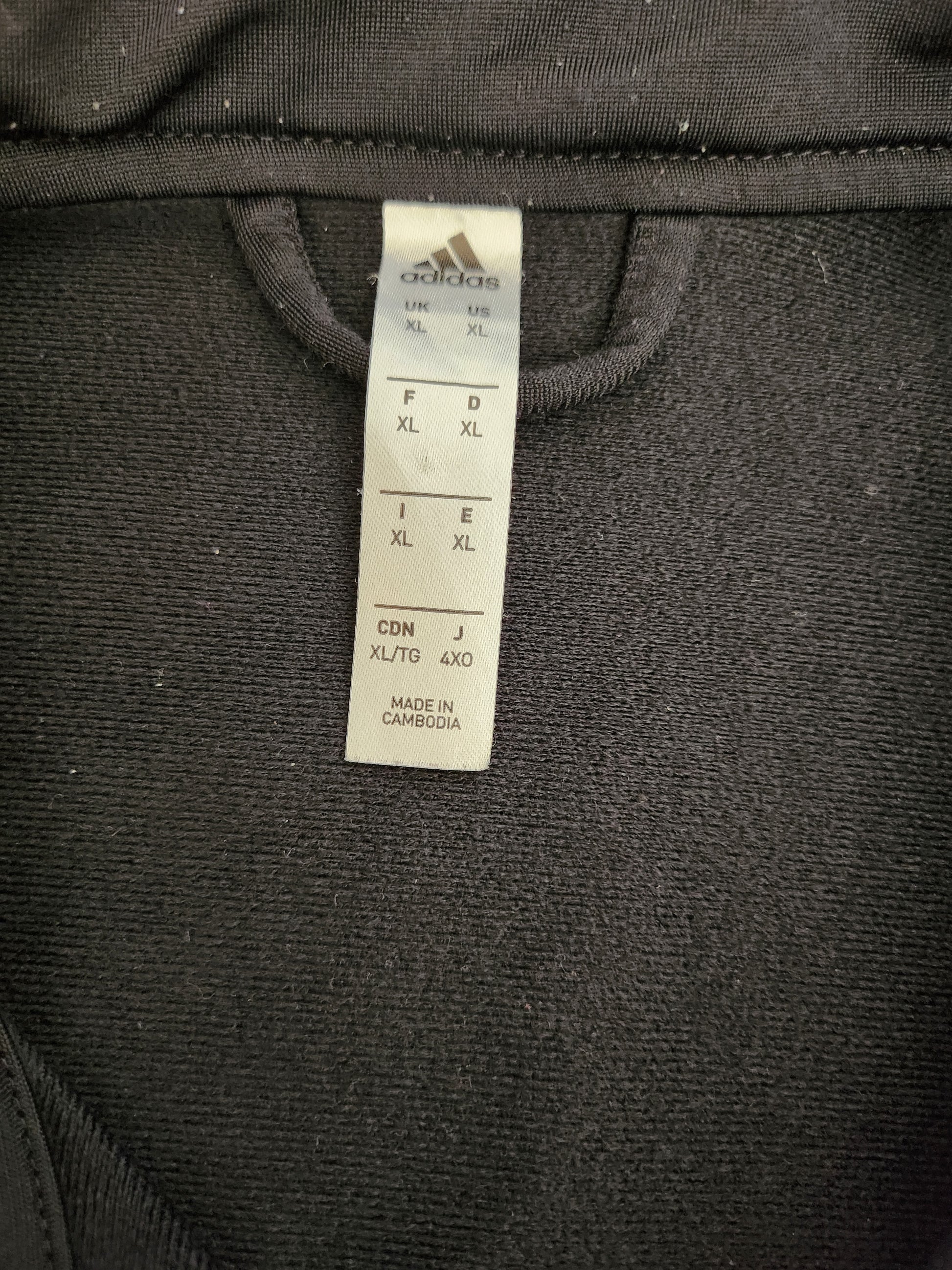 Czarna bluza rozpinana adidas custom cybersigilism