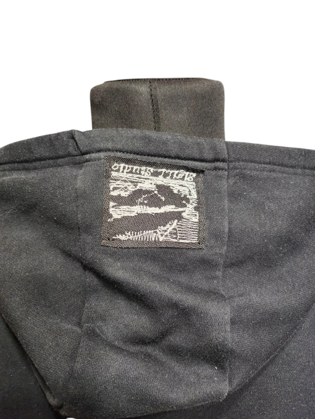 Czarna custom bluza cybersigilism adidas