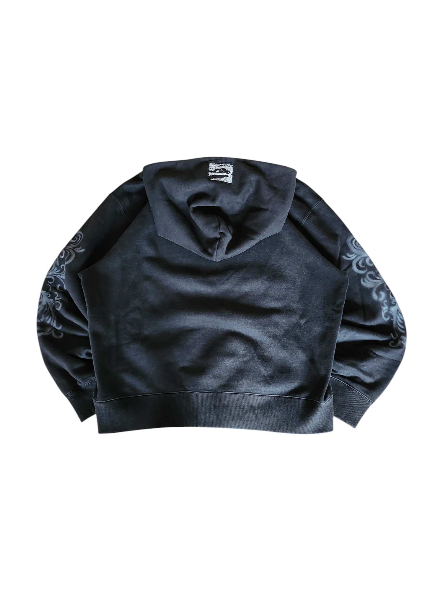 Czarna bluza custom cybersigilism adidas