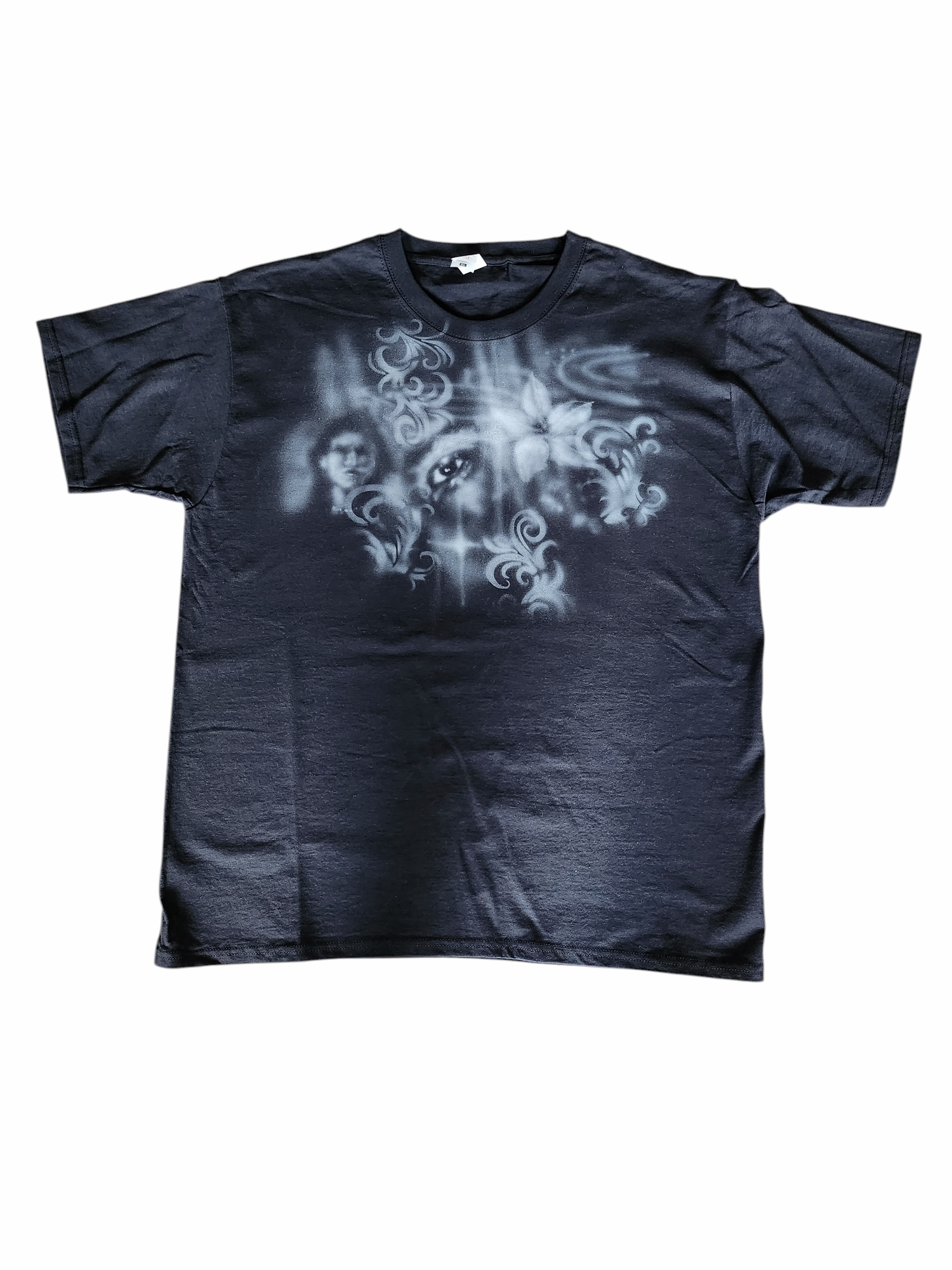 Czarny T-shirt custom cybersigilism