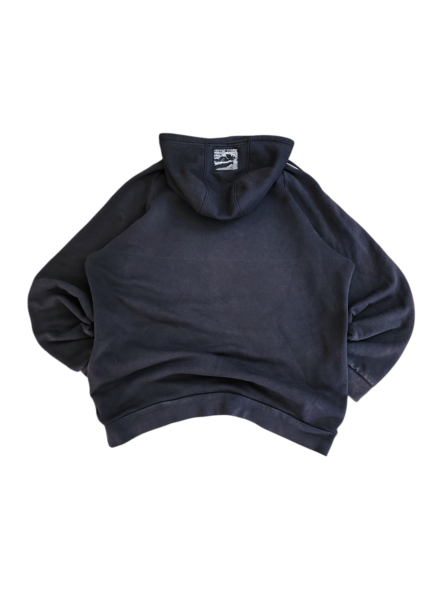 Czarna bluza custom cybersigilism adidas