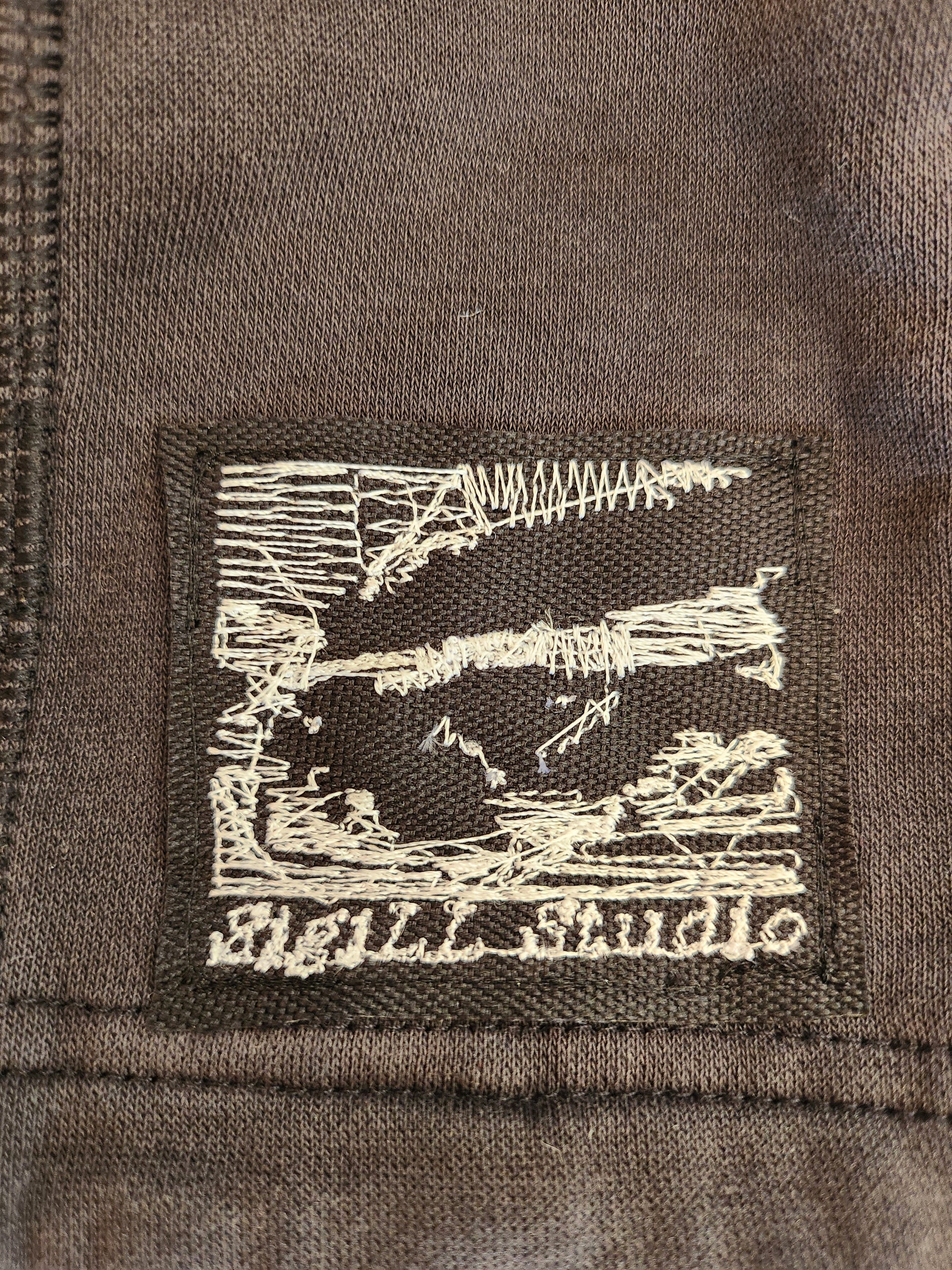 Czarna bluza custom cybersigilism adidas