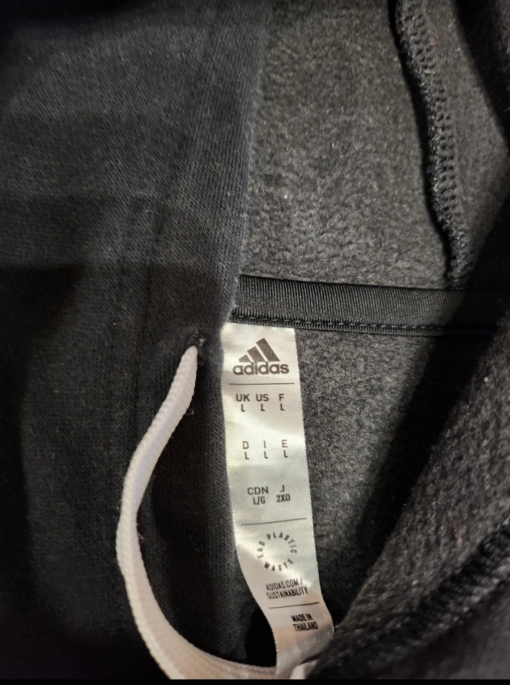 Czarna custom bluza cybersigilism adidas